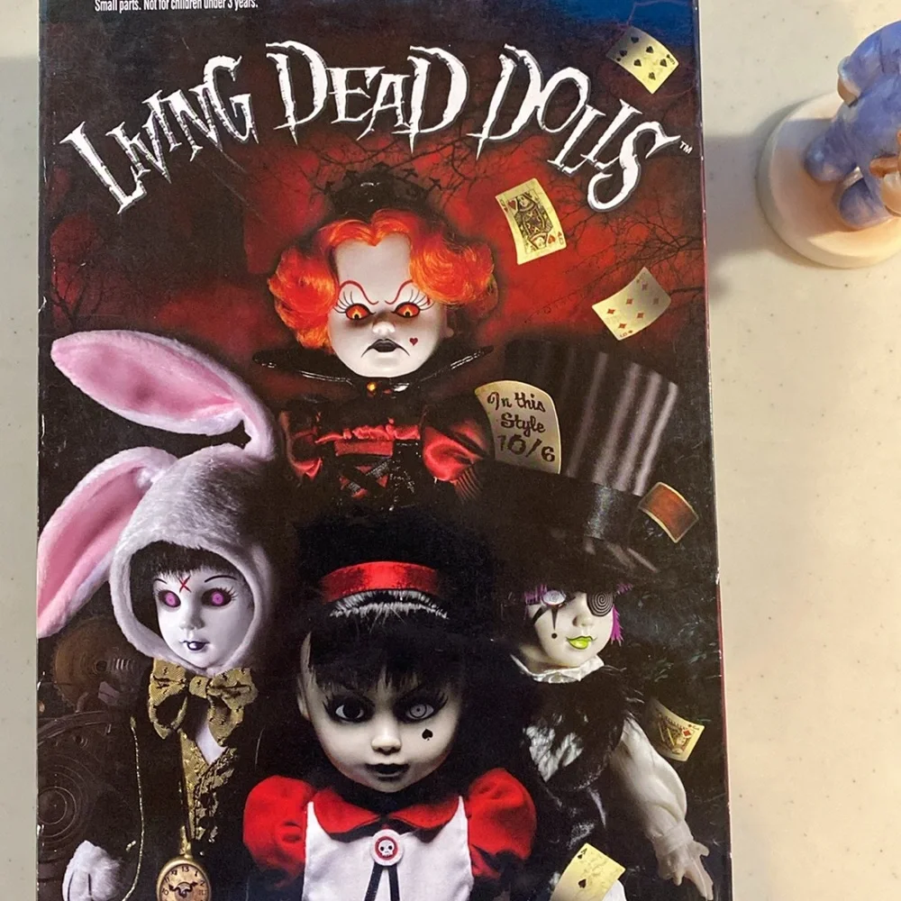 Living Dead Dolls In Wonderland Eggzorcist as The White Rabbit